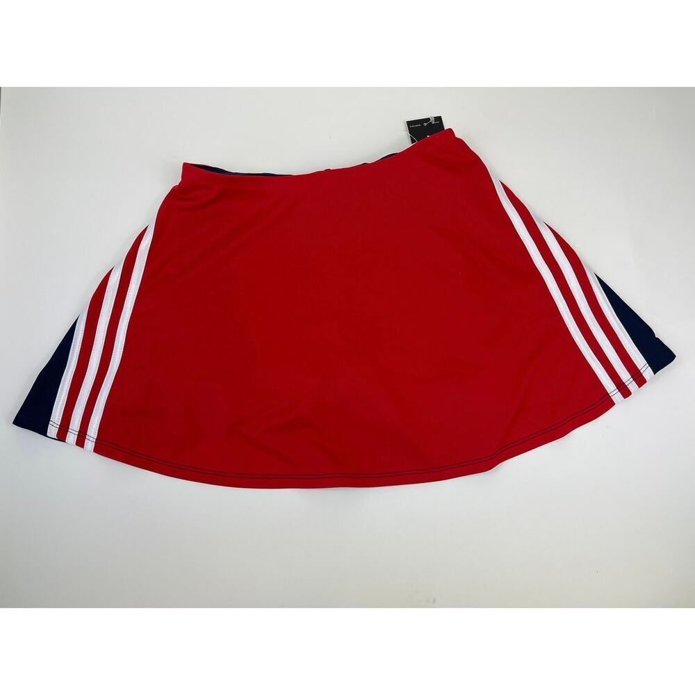 Adidas Girls Red White and Blue Skirt with Side Stripes‎ Size L(14) - Picture 5 of 7